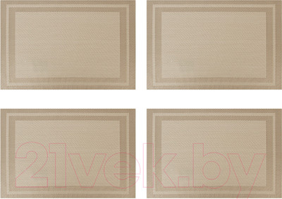 Плейсмат Nouvelle Сasual Line / 9903327-1-Н4 (4шт, бежевый)