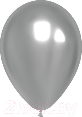 Набор воздушных шаров Meshu М12/30см / MS_56064 (50шт, серебристый)