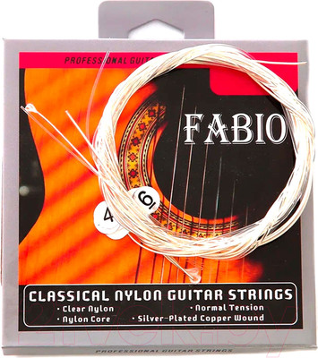 Струны для классической гитары Fabio FA130-N Нейлон (0.28-0.43)