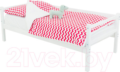 Кровать-тахта детская Бельмарко Skogen / 599 (белый)