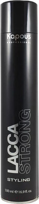 Лак для укладки волос Kapous Lacca Strong Styling сильной фиксации / 16 (500мл)