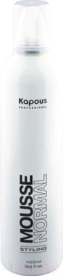 Мусс для укладки волос Kapous Normal Styling нормальной фиксации / 856 (400мл)