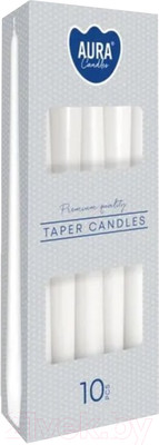 Набор свечей Bispol S30-a10 / S30-090 (10шт, белый)