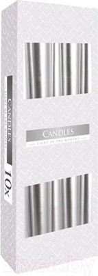 Набор свечей Bispol S30-271 (10шт, серебристый)