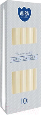 Набор свечей Bispol S30-011 (10шт, бежевый)