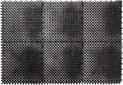 Коврик грязезащитный Perfecto Linea Травка 22-436402 (черный)