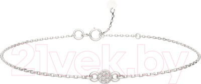 Браслет из белого золота ZORKA 6D0006.14K.W (18см, с бриллиантом)