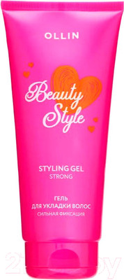Гель для укладки волос Ollin Beauty Style сильной фиксации (200мл)