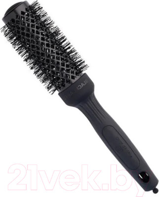 Расческа Olivia Garden Термобрашинг Expert Blowout Shine Wavy Bristles Black Label (35мм)