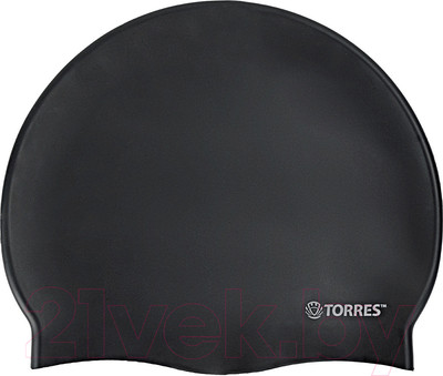 Шапочка для плавания Torres Flat / SW-12201BK