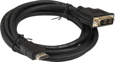 Кабель ExeGate EX-CC-HDMIM-DVIM-1.8 / EX284893RUS (1.8м)