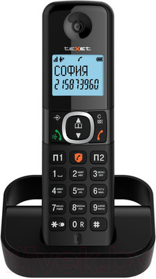 Беспроводной телефон Texet TX-D5605A (черный)