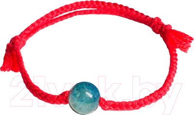 Браслет Wolves Красная нить с апатитом 40809