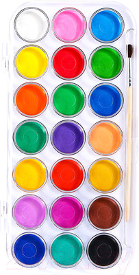 Акварельные краски Deli ColoRun / C2021 (21цв)