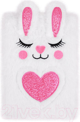 Записная книжка Darvish Зайка / DV-14851A (80л, белый)