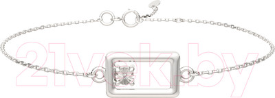Браслет из серебра ZORKA 06D0108.ZZ (18см, с бриллиантом)