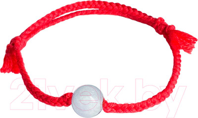 Браслет Wolves Красная нить с аквамарином 40927