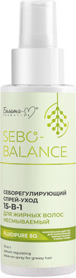 Спрей для волос Белита-М Sebo-Balance Себорегулирующий 15-в-1 для жирных волос (150мл)