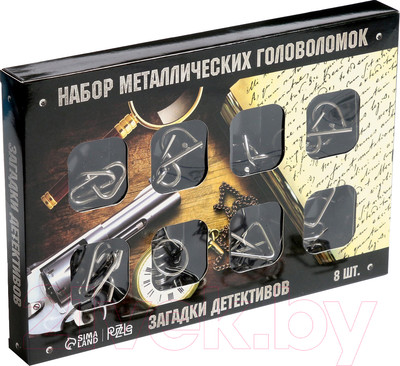 Набор головоломок Puzzle Загадки детективов / 3302590 (8шт)