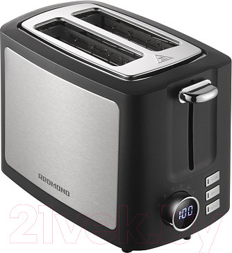 Тостер Redmond T901 (черный/хром)