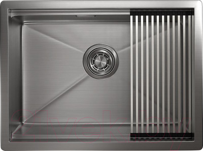 Мойка кухонная GRANULA KS-6045U (сатин)