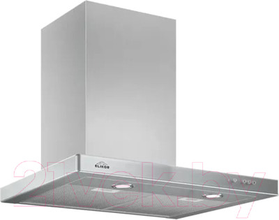 Вытяжка Т-образная Elikor Квадра 60Н-430-К3Д / 940706 (нержавеющая сталь)