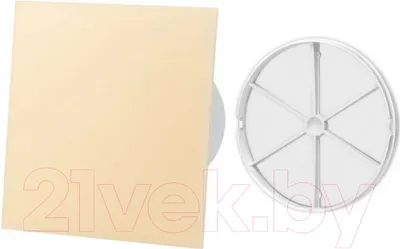 Вентилятор накладной AirRoxy dRim 125RMS-C165 (с обратным клапаном d-125)