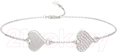 Браслет из серебра ZORKA 0640032 (18см, с фианитами)