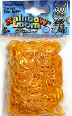 Набор для плетения Rainbow Loom Набор резинок / B0138 (солнечный поцелуй)