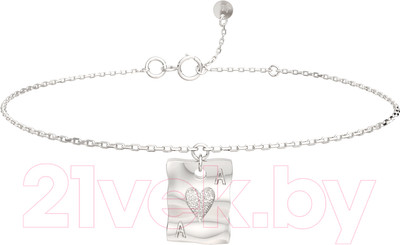 Браслет из серебра ZORKA 0650293 (18см)