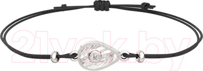 Браслет из серебра ZORKA 0670046.01.ZZ (18см, с фианитом)