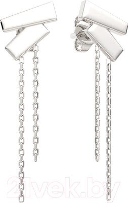 Серьги из серебра ZORKA 0300368