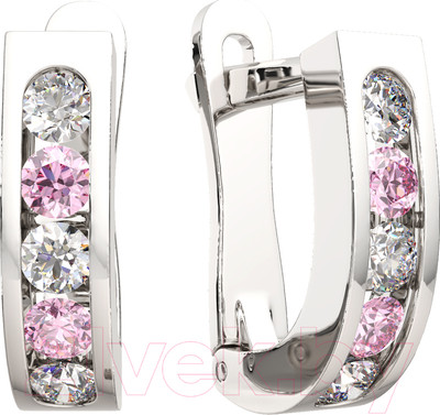 Серьги из серебра ZORKA 0310153/р (с фианитами)