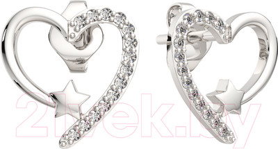 Серьги из серебра ZORKA 0310644 (с фианитами)