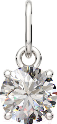 Подвеска из серебра ZORKA 0440033 (с фианитом)