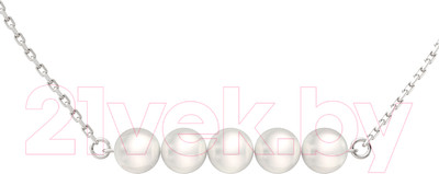 Колье из серебра ZORKA 0550032 (45см, с жемчугом)