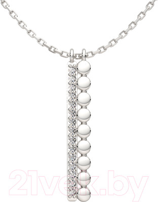 Колье из серебра ZORKA 0550044 (45см, с фианитами)