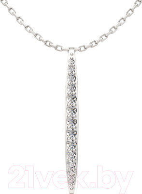 Колье из серебра ZORKA 0550048 (40см, с фианитами)