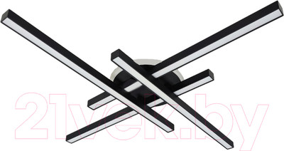 Потолочный светильник Mirastyle XL-60034/4+1L BK