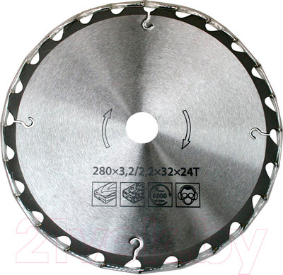 Пильный диск БЕЛМАШ 280x30x3.2x24Т