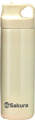 Термокружка Sakura TM-07-500W (кремовый)