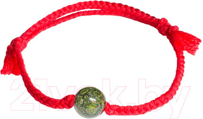 Браслет Wolves Красная нить со змеевиком 41021