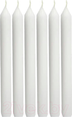 Набор свечей Bispol S1-66 а6 (6шт, белый)