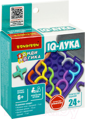 Игра-головоломка Bondibon БондиЛогика Bondibon IQ-Лука / ВВ6279