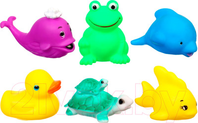Набор игрушек для ванной Крошка Я Морские жители / 9936698