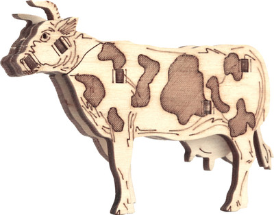 Сборная модель Drovo Коровка / DR017