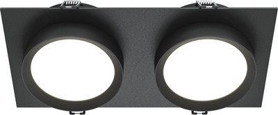 Точечный светильник Maytoni Hoop DL086-02-GX53-SQ-B