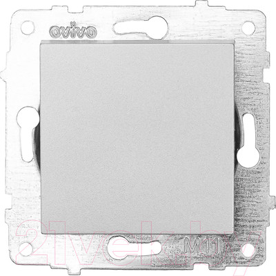Выключатель Ovivo 600-000210-200 (серебристый)