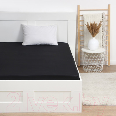 Простыня Этель Jet Black / 9515305 (черный)