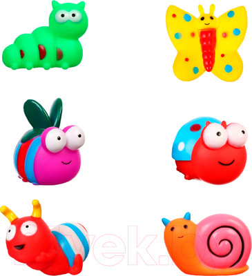 Набор игрушек для ванной Крошка Я Букашечки / 9936690